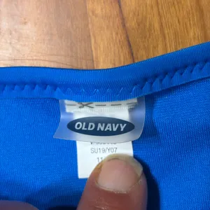 Old Navy Blue Fuchsia Pink Side Tie String Bikini Swim Bottoms 202989-30‎ SU19 thumbnail 3