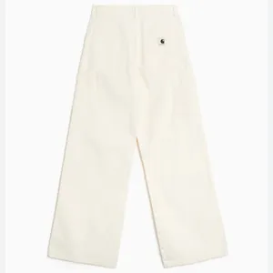 🌟Carhartt🌟 Wip Wide Leg Cotton Stretch Carpenter Pant White Sz 26 thumbnail 3