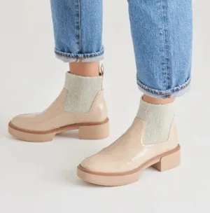 Dolce Vita Saline H2O Waterproof Platform Booties in the color dune size 9.5 thumbnail 1