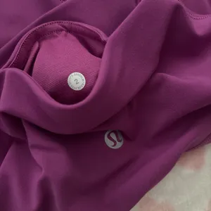 Lululemon align biker shorts vivid plum purple size 2 6” inseam with pockets thumbnail 4