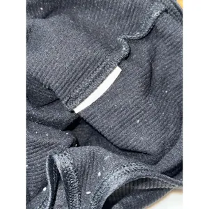 Abercrombie & Fitch Soft AF Black Ribbed Sleeveless Tank Bodysuit Womens Size XS thumbnail 6