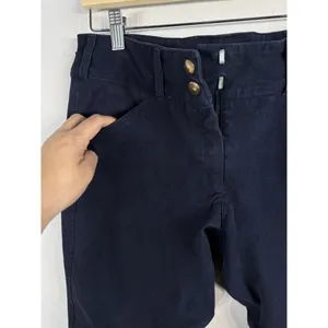 Equine Couture‎ Horse Riding Schooling Breech Navy Embroidered Women’s 30 Pants thumbnail 7