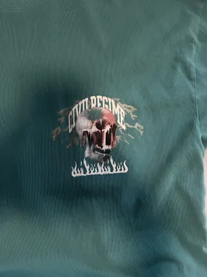 Civil Regime Teal T-Shirt thumbnail 2