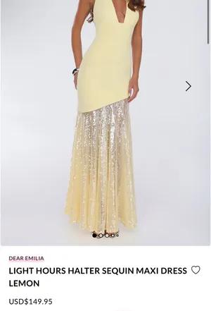 Yellow Hello Molly Dress thumbnail 5