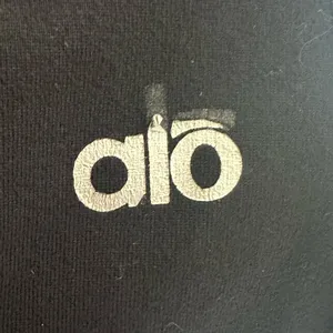 Alo Yoga Pants Leggings Wide Leg Small Black Purple Loose Fit CoolFit thumbnail 4
