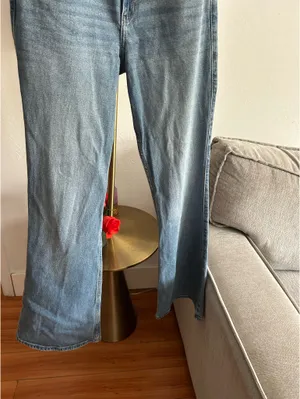 Vtg Hollister Y2K 90s Jeans Low Rise Blue 8R thumbnail 4