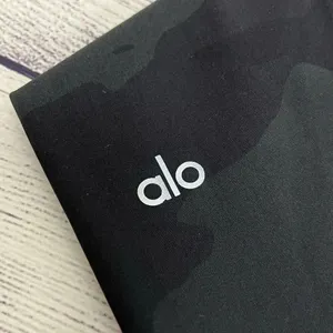 Alo Yoga High Waist Camp Vapor Leggings Black Green Camouflage Athletic Pants XS thumbnail 6
