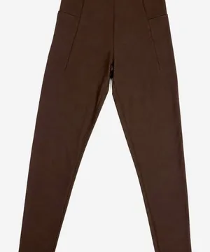 Source Unknown Unbranded Women's Brown Leggings thumbnail 1