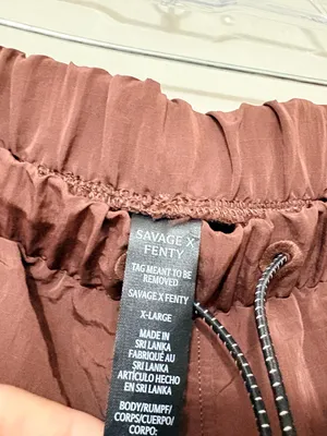 Savage X Fenty City Girl Hike Pants XL Cedar Brown NWT Utility Gorpcore thumbnail 10