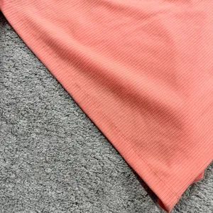 L*Space Wome’s Sandpiper Maxi Dress Sleeveless Ribbed Side Ruched Putty Orange S thumbnail 14
