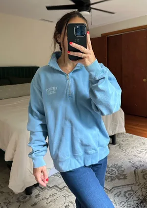 John Galt Nantucket Brandy Melville Sailing Quarter-Zip thumbnail 1