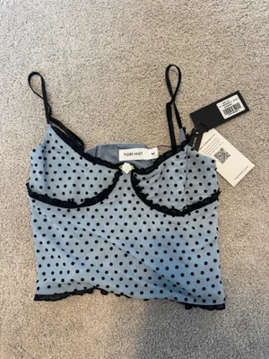 Tiger Mist Top Blue Polka Dot  thumbnail 1