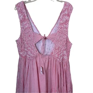 Free People Juno Sleeveless Smocked Tiered Maxi Dress thumbnail 10