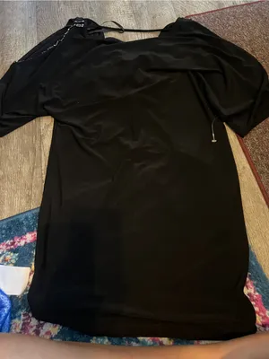Cachet black mini dress size 4 thumbnail 3