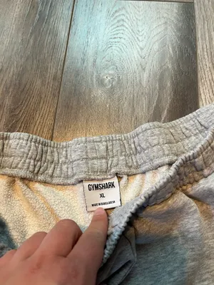 Gymshark Training Fleece Joggers in Light Grey Core Marl thumbnail 6