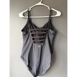 Hurley Women's Black One-Piece Swimsuit with Strappy Back Detail thumbnail 2