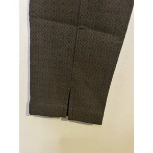 Mario Serrani Olive Textured Skinny Pants Size Small thumbnail 5