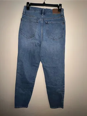 Madewell The Momjean in Downey Wash size 26 thumbnail 5