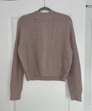 Pink Knit Sweater thumbnail 1