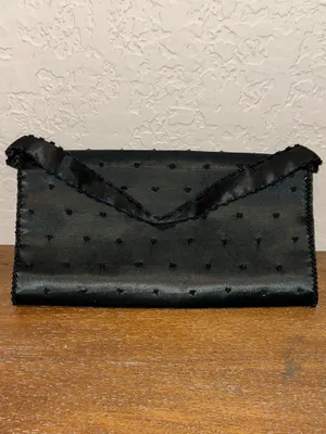 Vintage Bon Soir Beaded Evening Purse Bag Size S  thumbnail 3