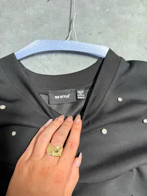 Embellished crewneck Black Size M thumbnail 2