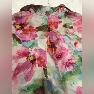 BTFL-Life Floral Button Down Shirt - flowery Size XL thumbnail 9