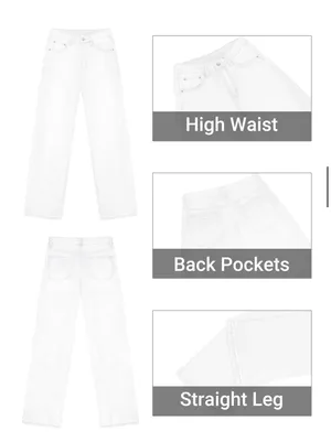 White jeans Size 6 thumbnail 3