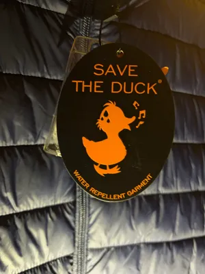 Save the duck Navy puffer vest L thumbnail 4