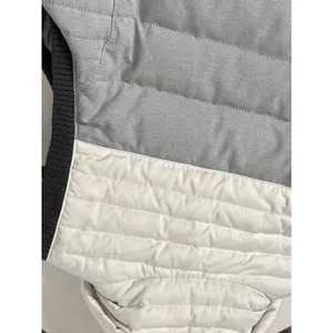 Lole Puffer Vest Small Gray Black Duck Down Hooded Quilted Full Zip Outdoor thumbnail 9