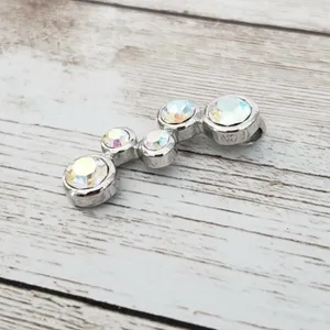 Geometric Iridescent Gem Pendant (No Chain Included) thumbnail 3