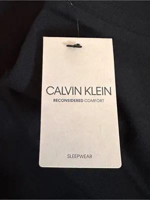 Calvin Klein Reconsidered Comfort Sleepwear Lounge Jogger Black Pants Size XS thumbnail 12