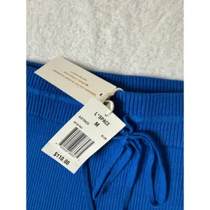 L*Space Active x Anthropologie Jet Set Mini Skirt M in Snorkel Blue NWT thumbnail 6
