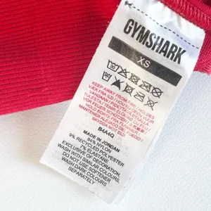 Gymshark Womens Sweat Seamless Light Support Active Gym Sports Bra Size‎ XS Red thumbnail 3