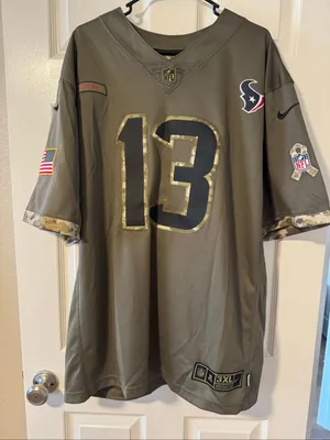 Nike Houston Texans Brandin Cooks #13 Salute to Service Jersey Men’s 3XL thumbnail 1