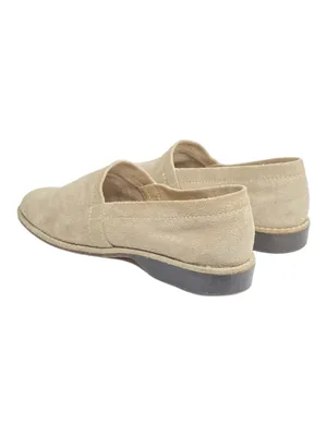 Donald J Pliner ⌘ Leather Cap Toe Espadrille Flats Shoes ⌘ Sand Suede ⌘ 6M thumbnail 5