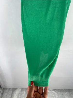 C9 by Champion Green Layered Tank with Blue‎ Strappy Sports Bra thumbnail 3