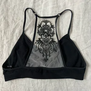 Tattoo Mesh Bralette Size XS thumbnail 1