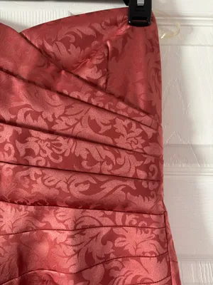 Mystic Burnt Rose Strapless Dress - Size Large thumbnail 3