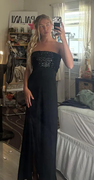 Long Black Dress thumbnail 2