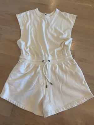 Free People Throw and Onsie Shortsie cream size medium thumbnail 3