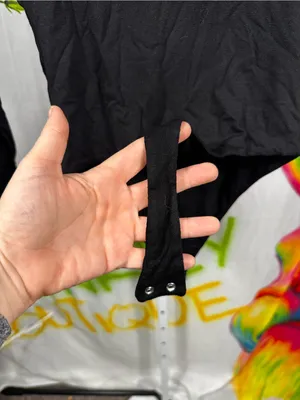 P255. naked wardrobe Black Long-Sleeve Crew Neck Bodysuit thumbnail 4
