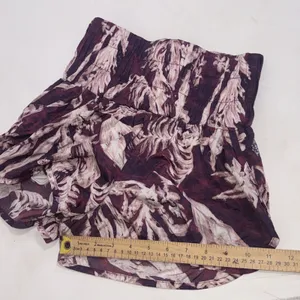 Free People FP Movement Floral Hi Rise Running Athleisure Gym‎ Shorts Size XS thumbnail 10