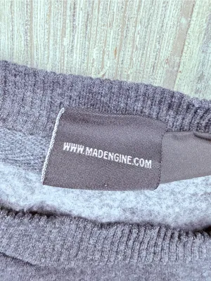 Mad engine I’m with creepy long sleeve sweater sweatshirt xl shirt Halloween thumbnail 3