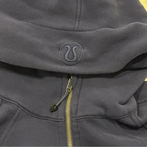 Lululemon Scuba Oversized Half-Zip Hoodie XS Small Night Sea Blue Lounge Cozy thumbnail 10