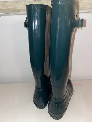 Hunter Green Boots thumbnail 3