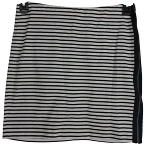 Madewell Navy White Striped Mini Skirt French Girl Coastal Preppy‎ Size Small thumbnail 1
