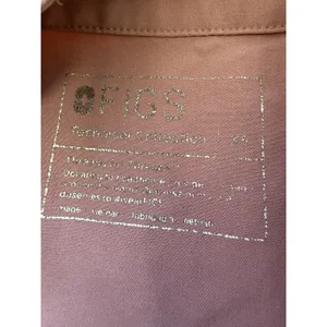 FIGS TECHNICAL COLLECTION RAFAELA Scrub Top Mineral Mauve Nurse Oversized ‎ Pink thumbnail 6