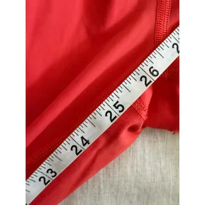 Lululemon Speed Up High-Rise Tight Women Size 8 Red Pockets LW5ATSS Full Length thumbnail 6