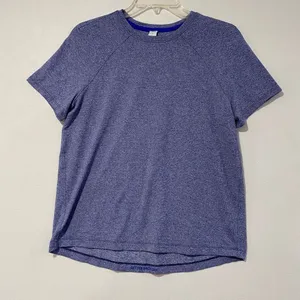 Lululemon Swiftly Tech Short Sleeve Workout Top Size 6 Purple Heather thumbnail 2