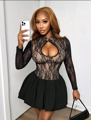 Women’s elegant bodycon mini dress  thumbnail 5